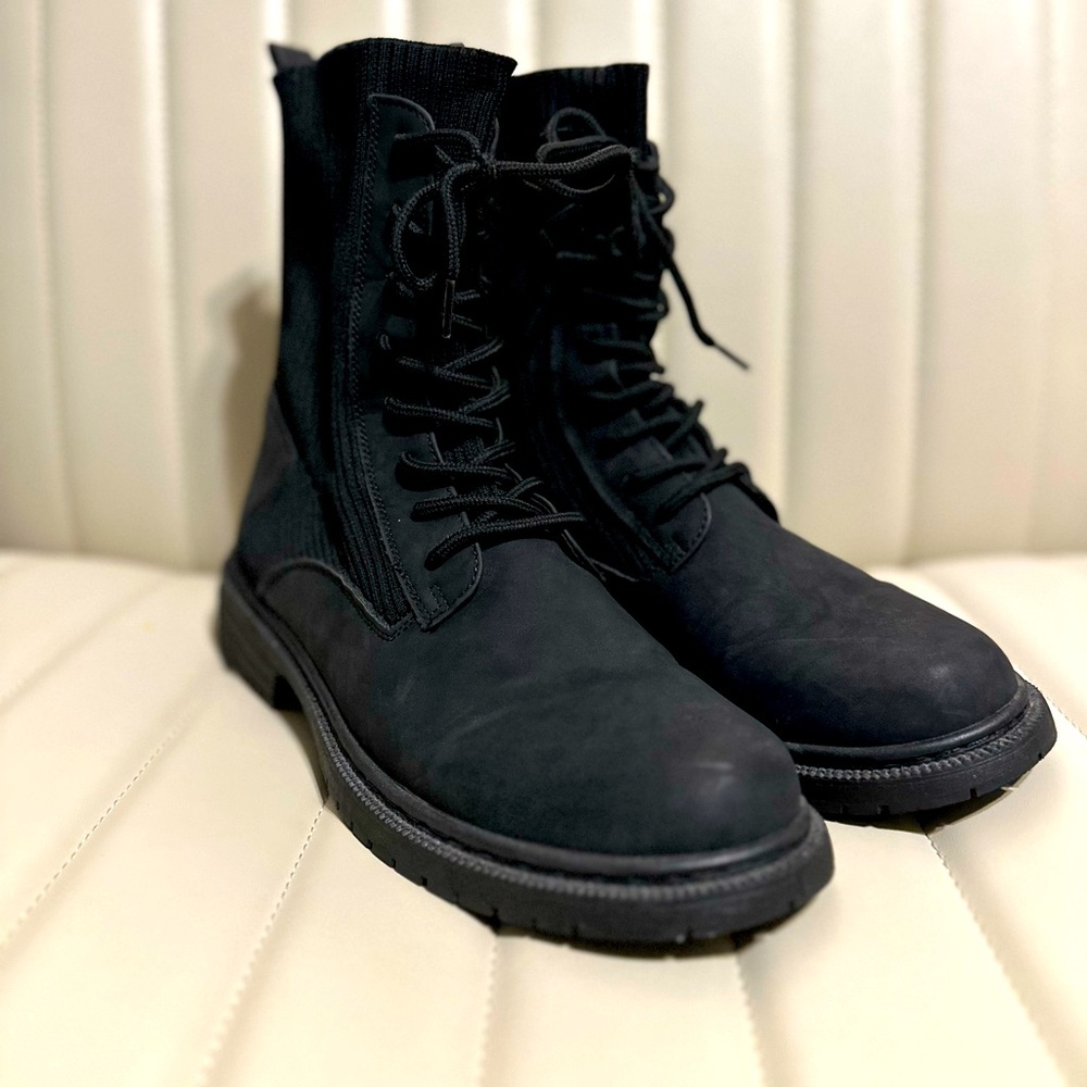Lace Up Boots
